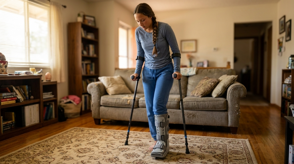 Calcaneus (Heel) Fracture Recovery: One of the Longest Crutch Phases in the Foot