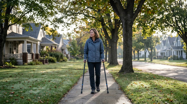 Crutches and Multiple Sclerosis: Choosing the Right Walking Aid at Every Stage