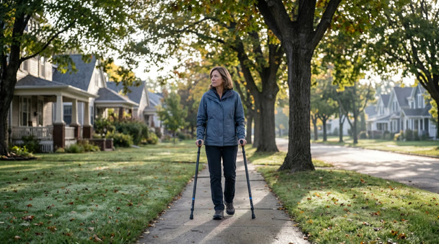 Crutches and Multiple Sclerosis: Choosing the Right Walking Aid at Every Stage