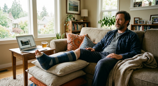 Broken Leg Recovery on Crutches: What to Expect With a Tibia or Fibula Fracture