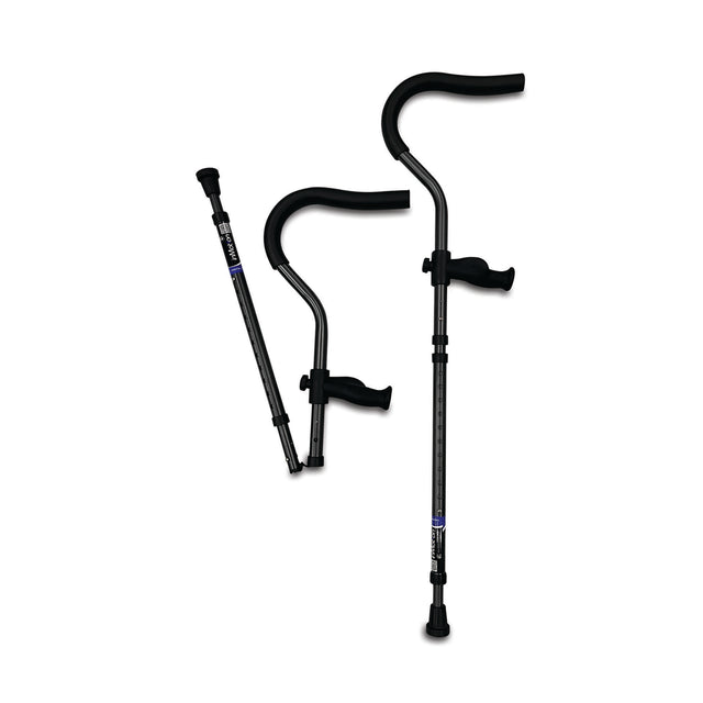 A Comparison: Standard A-Frame Crutches vs. Millennial Medical In-Motion Pro Underarm Crutches