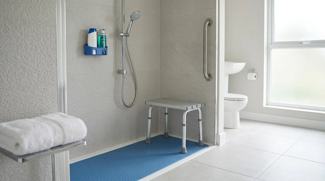 Showering and Bathing on Crutches: Safe Bathroom Setups