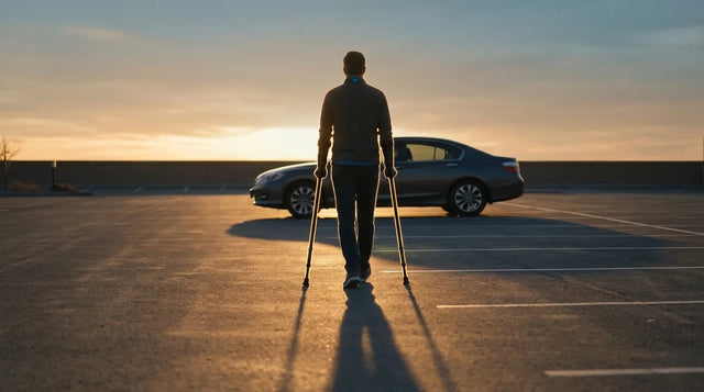 Driving on Crutches: Legal, Practical & Safety Considerations