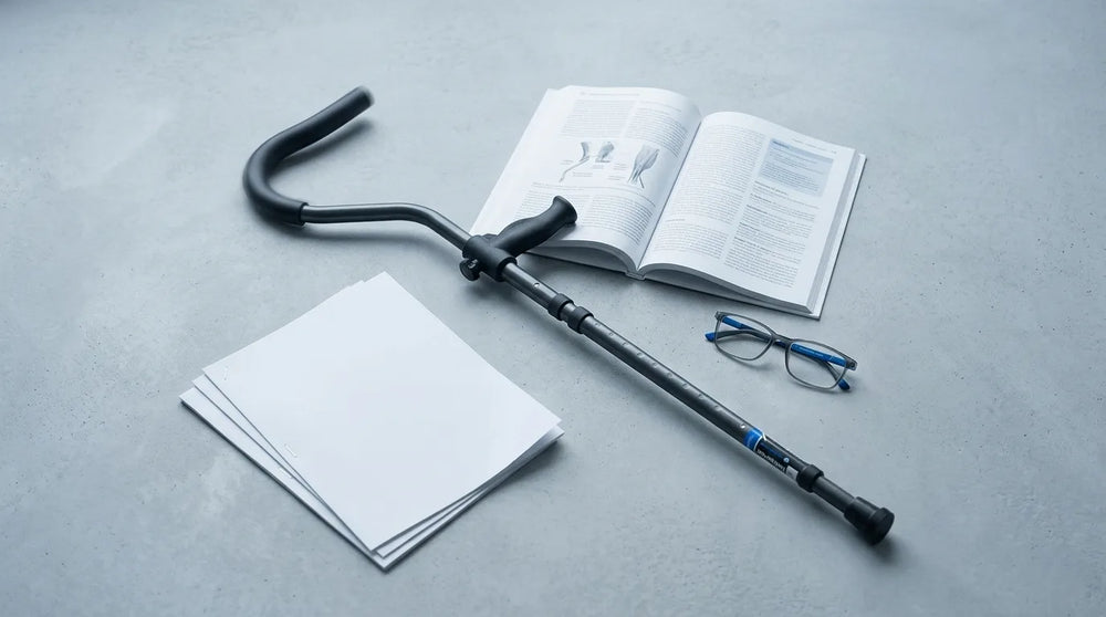 in motion underarm crutch clinical case for ergonomics