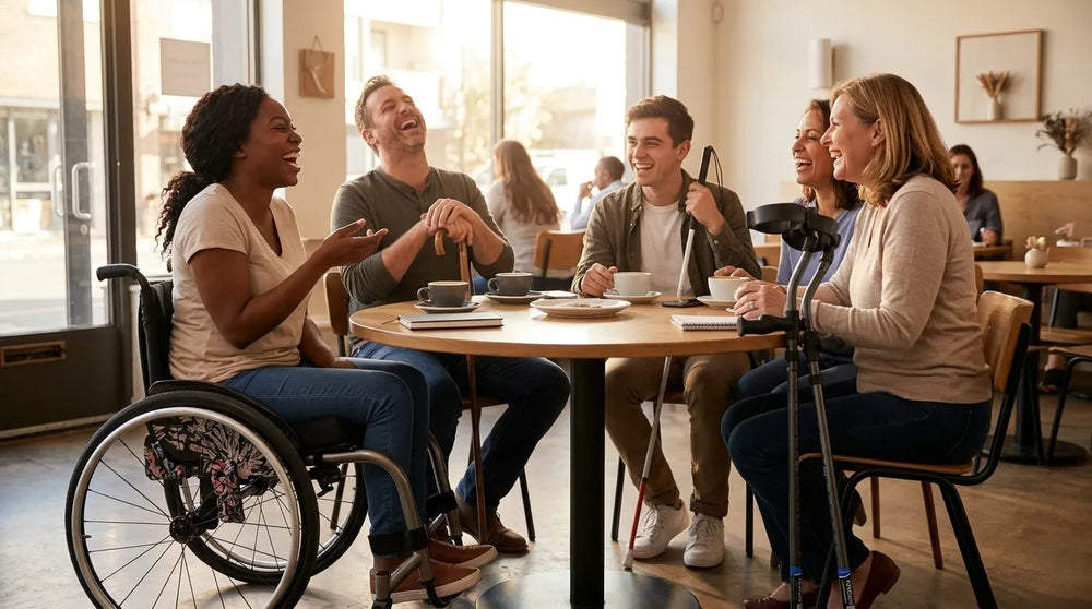 choosing crutches later in life in motion forearm