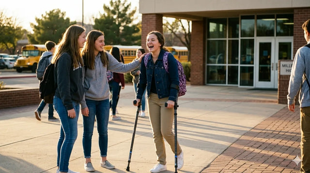Crutches for Teens: Sports, Self-Image, and Independence