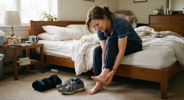 Plantar Fasciitis and Offloading a Painful Heel: What Actually Helps