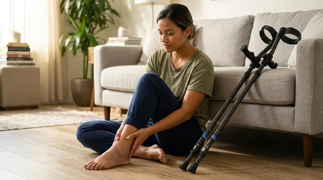 Sprained Ankle Recovery: When You Need Crutches and When You Don't