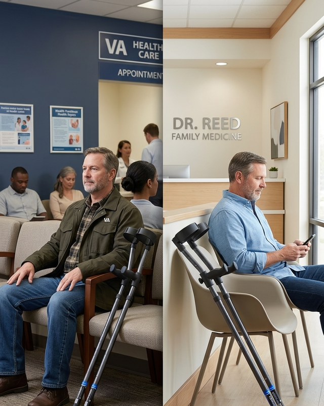 TRICARE vs. VA Benefits for Crutches: A Straight Comparison