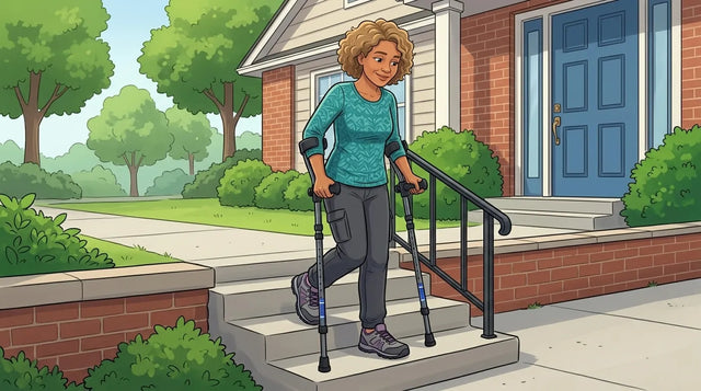 Stairs, Curbs & Uneven Terrain: Real-World Crutch Skills