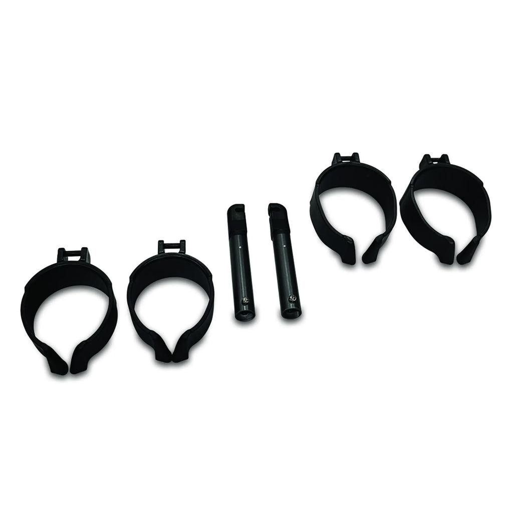 In-Motion replacement forearm cuffs standard and large sizes for forearm crutches.