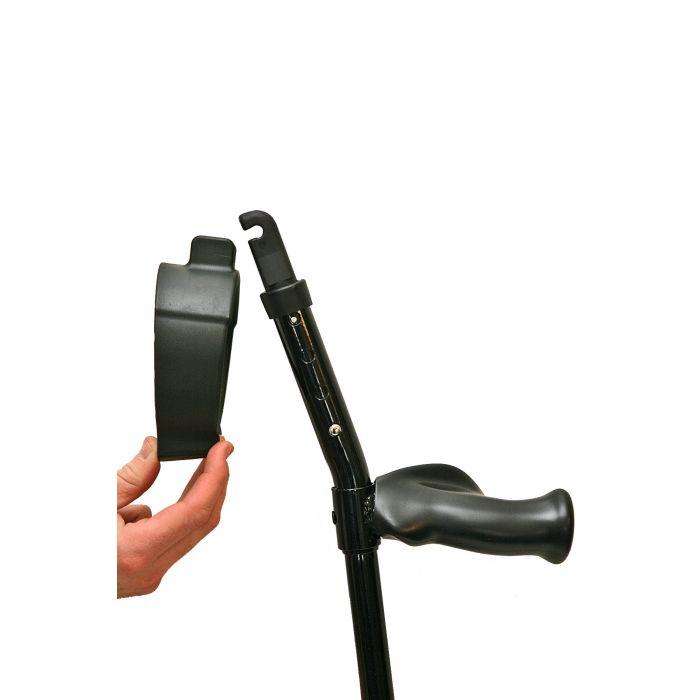 In-Motion replacement forearm cuffs standard and large sizes for forearm crutches.