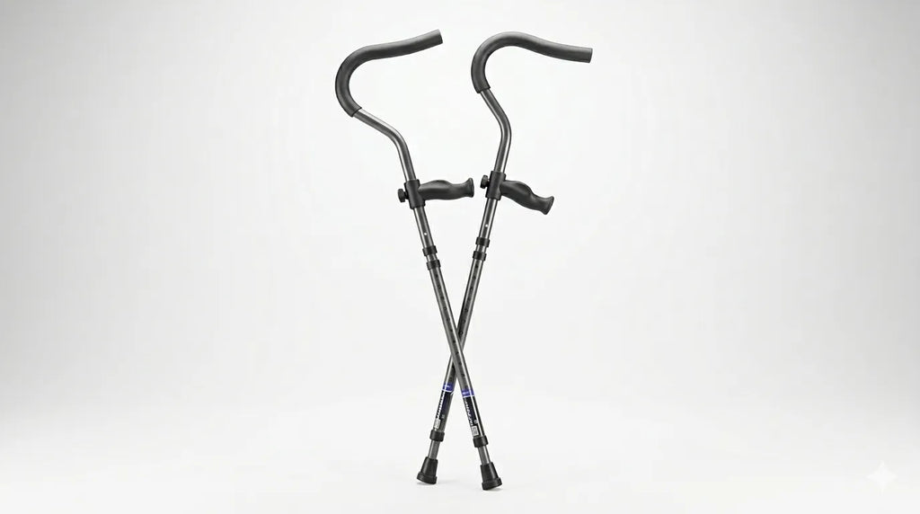 in Motion Pro Underarm spring assisted crutches