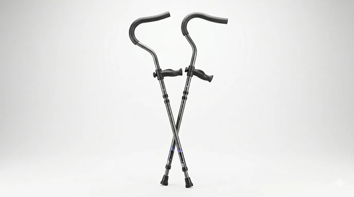 in Motion Pro Underarm spring assisted crutches